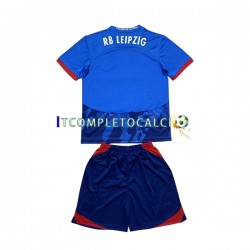 Maglia RB Leipzig Terza Divisa 2023-2024 Manica Corta ,Bambino