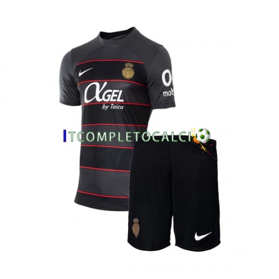 Maglia RCD Mallorca Divisa Away 2023-2024 Manica Corta ,Bambino