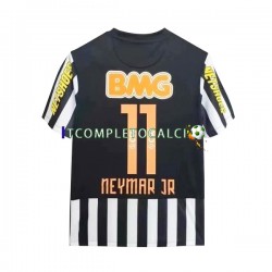 Maglia Santos FC Neymar JR 11 2012 Retro Divisa Away Manica Corta ,Uomo