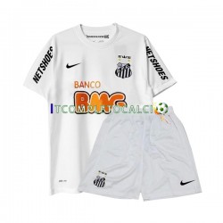 Maglia Santos FC 2012 Retro Divisa Home Manica Corta ,Bambino