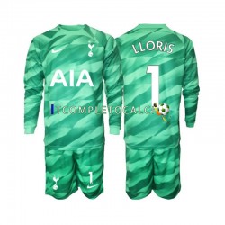 Maglia Tottenham Hotspur Hugo Lloris 1 Portiere Terza Divisa 2023-2024 Manica Lunga ,Bambino