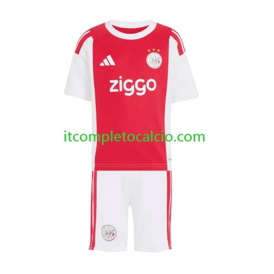 Maglia AFC Ajax Divisa Home 2026-2027 Manica Corta ,Bambino Maglia AFC Ajax Divisa Home 2026-2027 Manica Corta ,Bambino