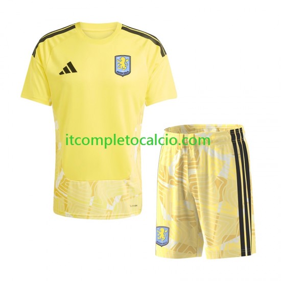 Maglia Aston Villa Portiere Divisa Home 2026-2027 Manica Corta ,Bambino Maglia Aston Villa Portiere Divisa Home 2026-2027 Manica Corta ,Bambino