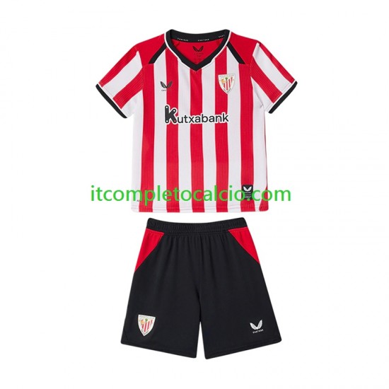 Maglia Athletic Bilbao Divisa Home 2026-2027 Manica Corta ,Bambino Maglia Athletic Bilbao Divisa Home 2026-2027 Manica Corta ,Bambino