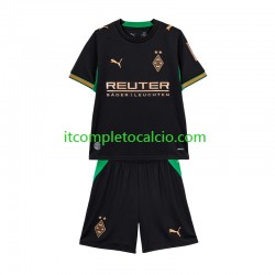 Maglia Borussia Mönchengladbach Divisa Away 2026-2027 Manica Corta ,Bambino