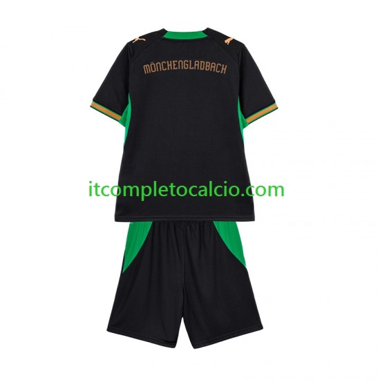 Maglia Borussia Mönchengladbach Divisa Away 2026-2027 Manica Corta ,Bambino