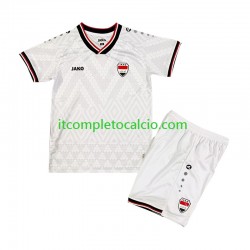Maglia Iraq Divisa Away 2026-2027 Manica Corta ,Bambino