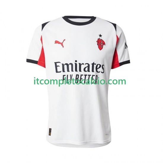 Maglia AC Milan Divisa Away 2025-2026 Manica Corta ,Uomo