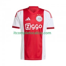 Maglia AFC Ajax Divisa Home 2025-2026 Manica Corta ,Uomo