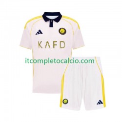 Maglia Al Nassr Terza Divisa 2025-2026 Manica Corta ,Bambino Maglia Al Nassr Terza Divisa 2025-2026 Manica Corta ,Bambino