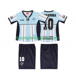 Maglia Argentina MARADONA 10 2000 Retro Divisa Home Manica Corta ,Bambino