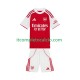 Maglia Arsenal Divisa Home 2025-2026 Manica Corta ,Bambino