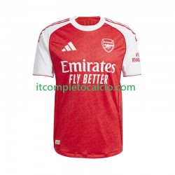 Maglia Arsenal Divisa Home 2025-2026 Manica Corta ,Uomo