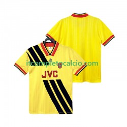 Maglia Arsenal 1993 Retro Divisa Away 1994 Manica Corta ,Uomo