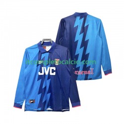 Maglia Arsenal 1995 1996 Retro Divisa Away Manica Lunga ,Uomo
