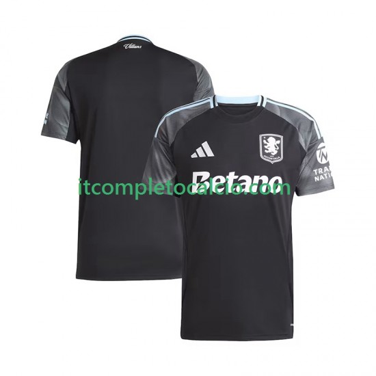 Maglia Aston Villa Divisa Away 2025-2026 Manica Corta ,Uomo