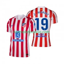 Maglia Atlético Madrid Julian Alvarez 19 Divisa Home 2025-2026 Manica Corta ,Uomo