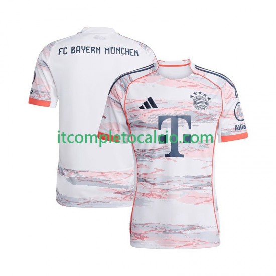 Maglia FC Bayern München Divisa Away 2025-2026 Manica Corta ,Uomo