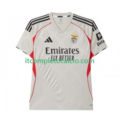 Maglia Benfica Divisa Away 2025-2026 Manica Corta ,Uomo