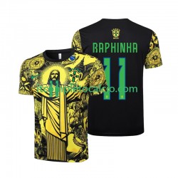 Maglia Brasile RAPHINHA 11 Jesus Divisa Home 2024 Manica Corta ,Uomo