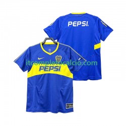Maglia CA Boca Juniors 2003 Retro Divisa Home 2004 Manica Corta ,Uomo