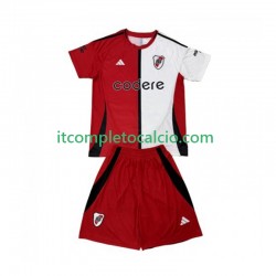 Maglia CA River Plate Terza Divisa 2024-2025 Manica Corta ,Bambino