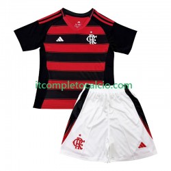 Maglia CR Flamengo Divisa Home 2025-2026 Manica Corta ,Bambino