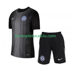 Maglia Chelsea Portiere Divisa Home 2025-2026 Manica Corta ,Bambino