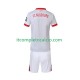 Maglia FC Augsburg Divisa Home 2025-2026 Manica Corta ,Bambino