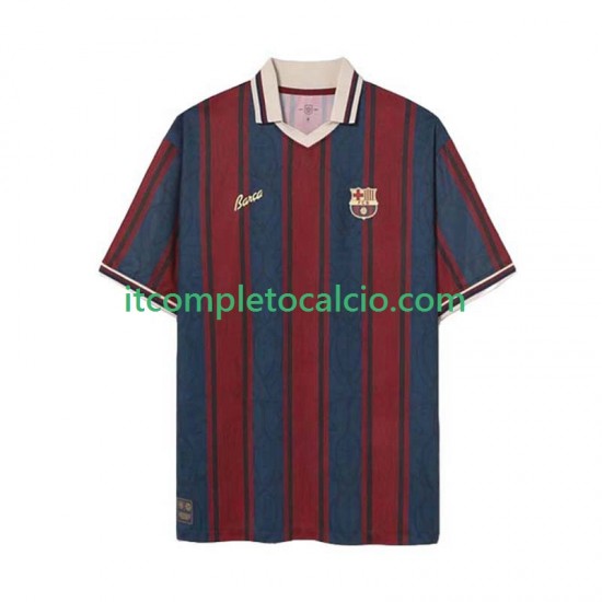 Maglia FC Barcelona 125th Anniversary Divisa Home 2025-2026 Manica Corta ,Uomo