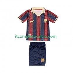 Maglia FC Barcelona 125th Anniversary Divisa Home 2025-2026 Manica Corta ,Bambino