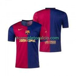 Maglia FC Barcelona TRAVIS SCOTT Divisa Home 2024-2025 Manica Corta ,Uomo