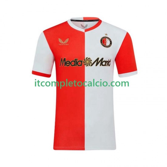 Maglia Feyenoord Rotterdam Divisa Home 2025-2026 Manica Corta ,Uomo