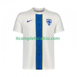 Maglia Finlandia Divisa Home 2025 Manica Corta ,Uomo