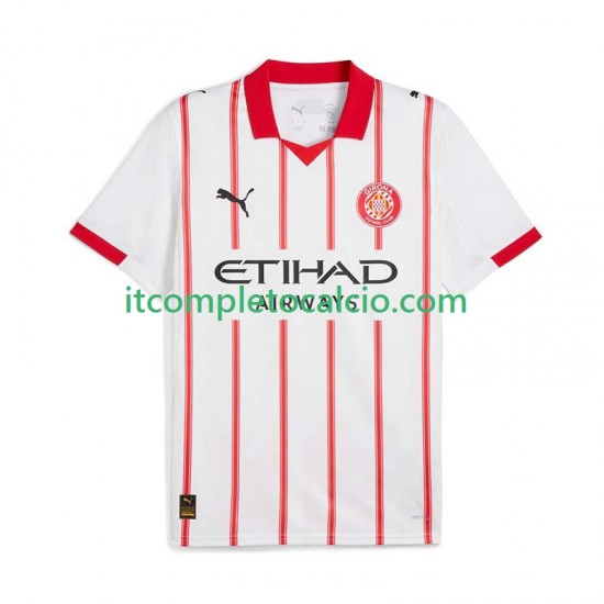 Maglia Girona Divisa Home 2025-2026 Manica Corta ,Uomo
