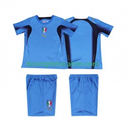 Maglia Italia Retro Divisa Home 2006 Manica Corta ,Bambino