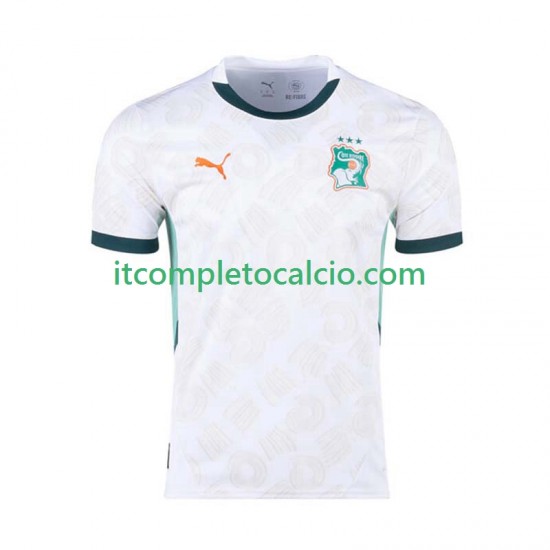 Maglia Costa d'Avorio Divisa Away 2025 Manica Corta ,Uomo