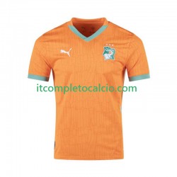 Maglia Costa d'Avorio Divisa Home 2025 Manica Corta ,Uomo
