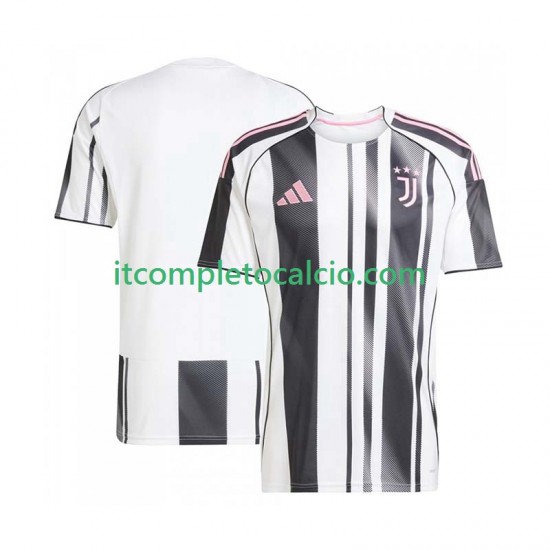 Maglia Juventus Divisa Home 2025-2026 Manica Corta ,Uomo
