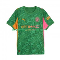 Maglia Manchester City Portiere Divisa Home 2025-2026 Manica Corta ,Uomo