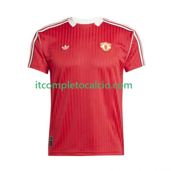 Maglia Manchester United Icon Divisa Home 2025-2026 Manica Corta ,Uomo