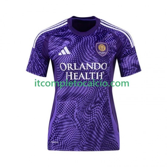 Maglia Orlando City Divisa Home 2025-2026 Manica Corta ,Uomo