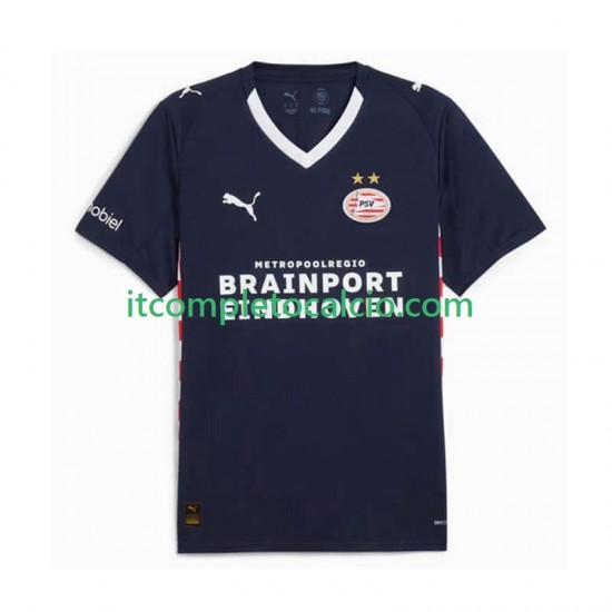 Maglia PSV Eindhoven Divisa Away 2025-2026 Manica Corta ,Uomo