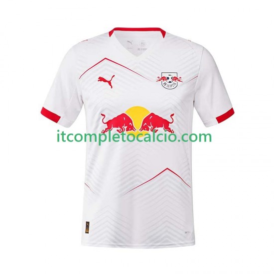 Maglia RB Leipzig Divisa Home 2025-2026 Manica Corta ,Uomo
