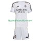 Maglia Real Madrid Divisa Home 2025-2026 Manica Corta ,Bambino