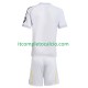 Maglia Real Madrid Divisa Home 2025-2026 Manica Corta ,Bambino