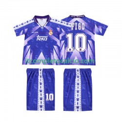 Maglia Real Madrid FIGO 10 1996-1997 Retro Divisa Away Manica Corta ,Bambino