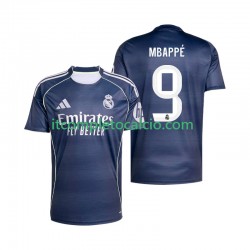 Maglia Real Madrid Mbappé Kylian 9 Divisa Away 2025-2026 Manica Corta ,Uomo
