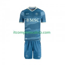 Maglia Napoli SSC Special Divisa Home 2024-2025 Manica Corta ,Bambino
