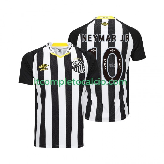 Maglia Santos FC NEYMAR JR 10 Divisa Away 2025-2026 Manica Corta ,Uomo